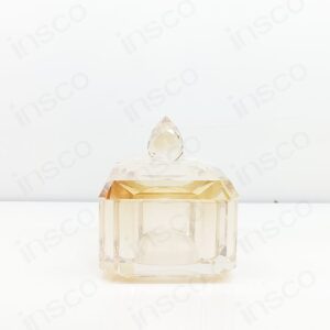 Square Crystal Incense Burner